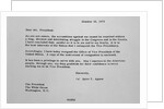 Letter from Spiro Agnew to Richard Nixon by Anonymous