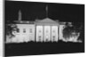 View of a Dimmed White House Building by Anonymous