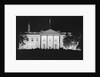 View of a Dimmed White House Building by Anonymous