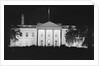 View of a Dimmed White House Building by Anonymous