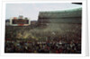 Baseball Fans Celebrating Victory by Anonymous