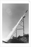 Rocket Leaving Launch Pad by Anonymous