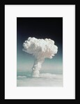Mushroom Cloud Rising Over Ocean by Anonymous