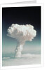 Mushroom Cloud Rising Over Ocean by Anonymous