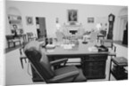 Oval Office Desk in White House by Anonymous