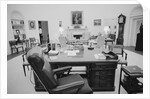 Oval Office Desk in White House by Anonymous