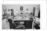 Oval Office Desk in White House by Anonymous