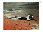 The YF-17 in Flight Turning to the Right by Anonymous