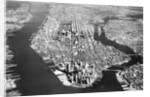 Manhattan from Above on a Clear Day by Anonymous