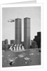 Twin Towers and Spanish Schooner by Anonymous