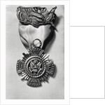 Cross of Honor Medal by Anonymous