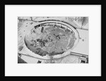 Aerial View of Damaged Auditorium by Anonymous