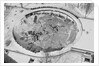 Aerial View of Damaged Auditorium by Anonymous
