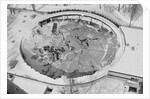 Aerial View of Damaged Auditorium by Anonymous