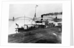 French Gunboat Patrolling Rhine by Anonymous