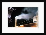 Chimney Emitting White Smoke Announcing Pope's Election by Anonymous