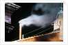 Chimney Emitting White Smoke Announcing Pope's Election by Anonymous