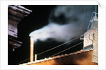 Chimney Emitting White Smoke Announcing Pope's Election by Anonymous