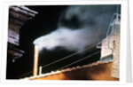 Chimney Emitting White Smoke Announcing Pope's Election by Anonymous