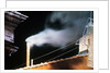Chimney Emitting White Smoke Announcing Pope's Election by Anonymous