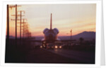 Trucks Towing the Shuttle Columbia by Anonymous
