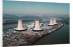 Three Mile Island Cooling Towers by Anonymous