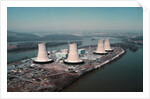 Three Mile Island Cooling Towers by Anonymous
