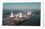 Three Mile Island Cooling Towers by Anonymous