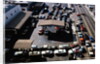 Aerial View of Cars Lining Up for Rationed Gas by Anonymous