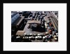 Aerial View of Cars Lining Up for Rationed Gas by Anonymous