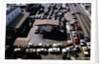 Aerial View of Cars Lining Up for Rationed Gas by Anonymous