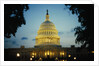 United States Capitol Building at Dusk by Anonymous