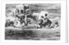 Sylvia Earle Descending Into the Ocean by Anonymous
