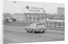 Large Sign from America to Canada Alongside Highway by Anonymous