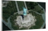 Aerial View of Statue of Liberty by Anonymous