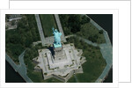 Aerial View of Statue of Liberty by Anonymous