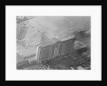 Aerial View of Building and Fire Scene by Anonymous