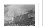 Aerial View of Building and Fire Scene by Anonymous