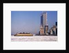 Governor's Island and Manhattan Skyscrapers by Anonymous