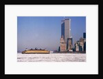 Governor's Island and Manhattan Skyscrapers by Anonymous