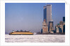 Governor's Island and Manhattan Skyscrapers by Anonymous