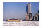 Governor's Island and Manhattan Skyscrapers by Anonymous