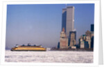 Governor's Island and Manhattan Skyscrapers by Anonymous