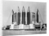 Suspension Bridge Building by Anonymous