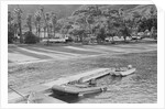 Dinghy Tied to Pier at Isthmus Cove by Anonymous