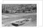 Dinghy Tied to Pier at Isthmus Cove by Anonymous