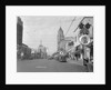 Hollywood Boulevard Decorated for Christmas by Anonymous