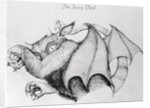 Illustration of the Mythological Jersey Devil by Anonymous