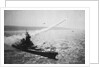 Aerial View of Missile Launching by Anonymous