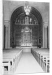 Interior View of the Temple Emanuel by Anonymous